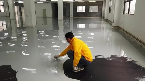 石狮防腐防静电地坪,防腐防静电自流平地坪